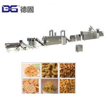 Extruded Sala Bugle Fried Wheat Flour Food Processing Line Making Machine Fried Snack Plant Price