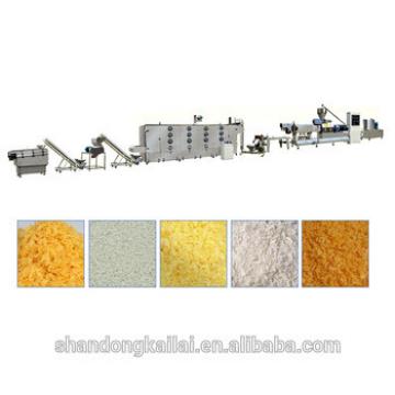 Manufactury high quality puff snack panko making machine breadcrumbs Food Processing Line