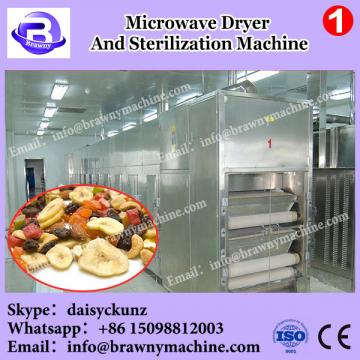 energy-saving industrial bean nuts/moringa leafs microwave batch dryer/sterilizing machine