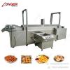 Commercial Chicken Pork Skin Potato Plantain Banana Chips Production Line Broad Beans Deep Fryer Green Peas Frying Machine