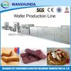 Hollow wafer biscuit production line