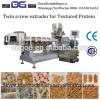 Twin screw extruder for TVP TSP Textured soy protein with CE ISO certificated