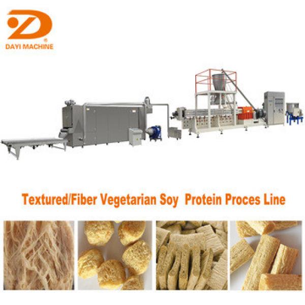 Dayi Energy saving texture soy protein machinery textured soya chunks production line #1 image