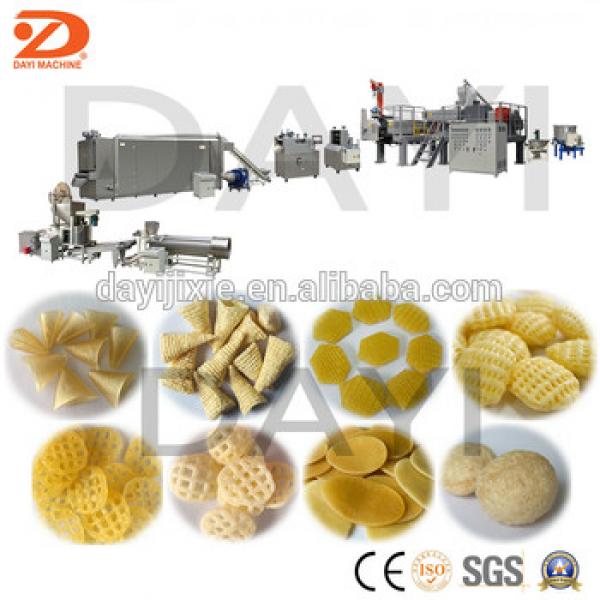 3d fried pellet snacks making processing machinery #1 image