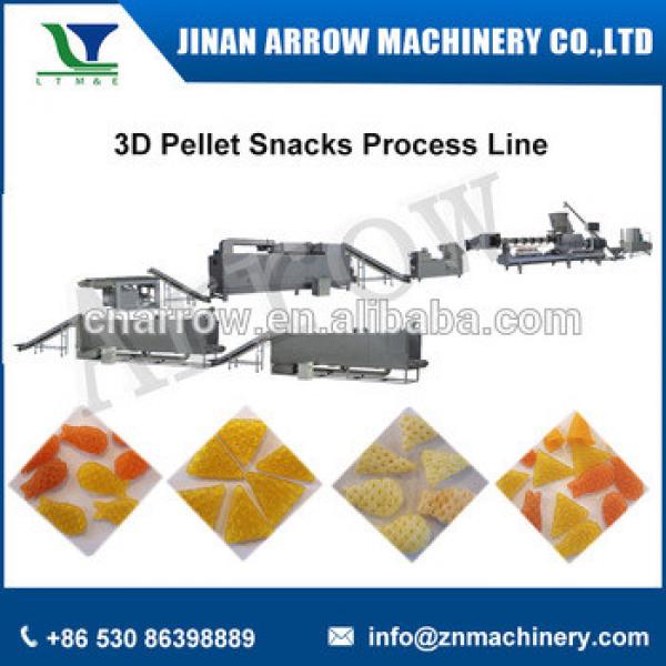 BEST CE Double Screw 3D Pellet Snacks Bugles Chips Making Machine #1 image