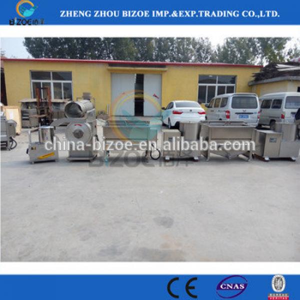 High Quality Semi Auto Frozen Production Line/Potato Chips Producing Plant Machines #1 image