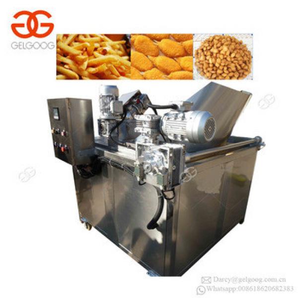 Semi-Automatic Batch Potato Chips French Fries Deep Fryer Machine Plantain Groundnut Onion Frying Machine Price #1 image