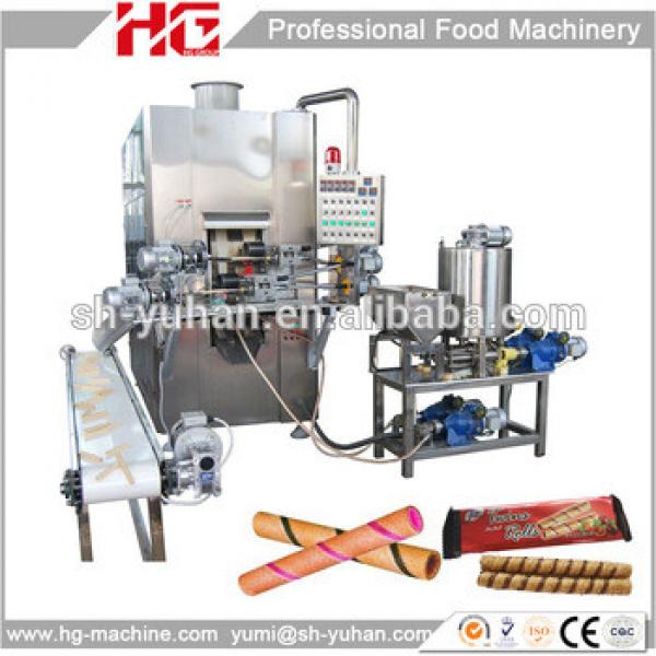 Full Automatic Wafe Biscuit stick Production Line / Making Machine #1 image