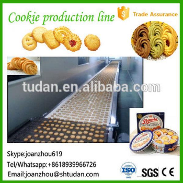 Different shapes cream jam filling cookies biscuit sandwiching production line for soft biscuit making machine manufacturer #1 image