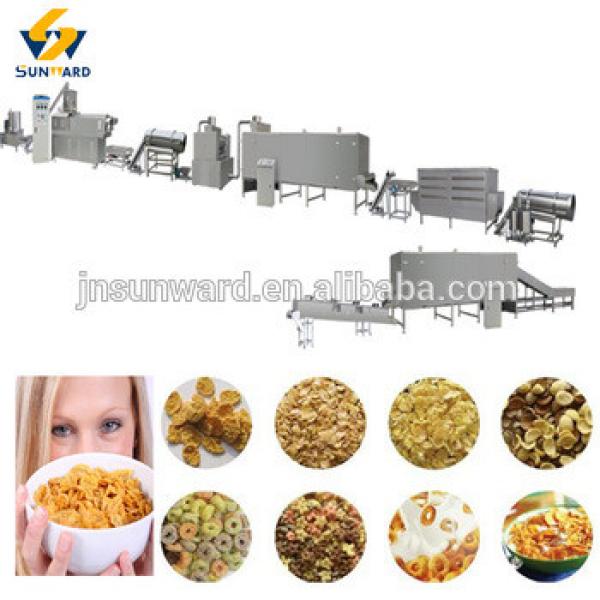 Corn flakes for breakfast production line with CE #1 image