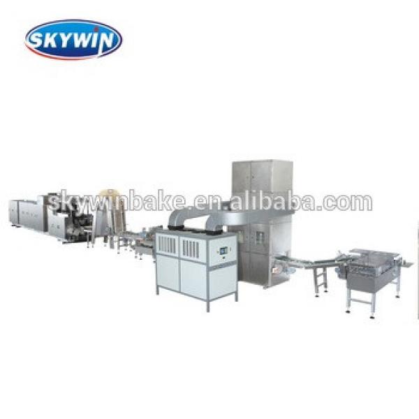 Commercial wafer biscuit forming machine 51 moulds production line for sale #1 image