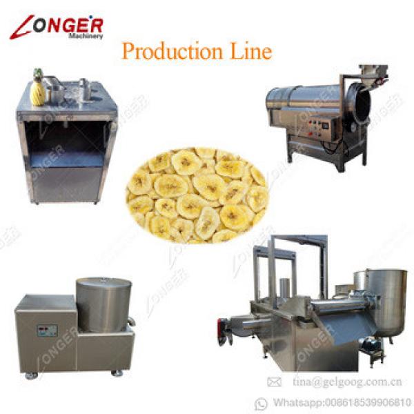 Automatic Philippin Banana Chips Frying Production Line Plantain Processing Machines Price #1 image