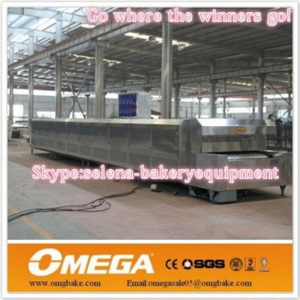 food machinery conveyor belt electric baking tunnel oven for production line #1 image