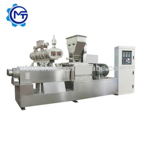 Textured soya bean chunks extruder machine #1 image