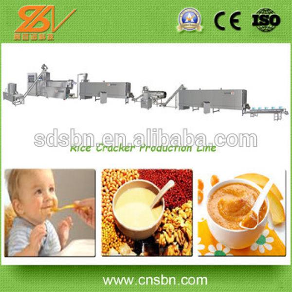 Stainless Steel Food Grade Nutritional Rice Powder/Eletricial Corn Snack Bar Food Producing Line #1 image