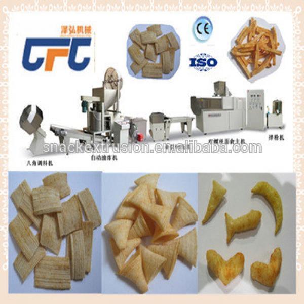 1000kg/h Automatic Extruded Snack Food Fried Wheat Flour Bugle making Machines #1 image