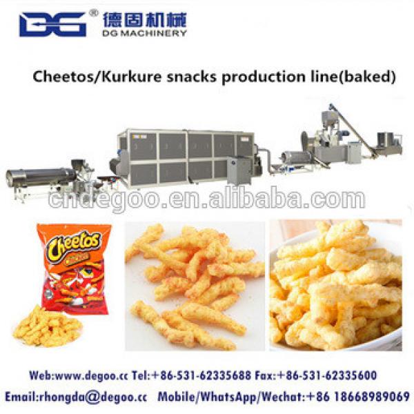 China full automatic cheetos food making machine fried nik naks cheetos kurkure machine manufacturing #1 image