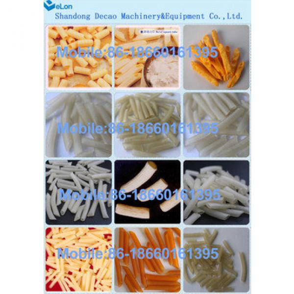 3d &amp; 2d snacks pellet food making machine #1 image