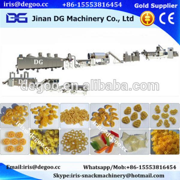 Fried Corn chips flour snacks pellet production line #1 image