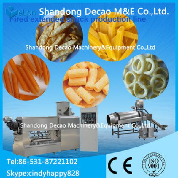 automatic stainless steel bugles snacks making machine factory #1 image