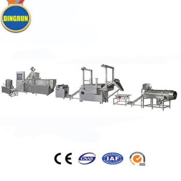 Fried flour bugle snack production ling / extruding frying bugle snack making machine #1 image