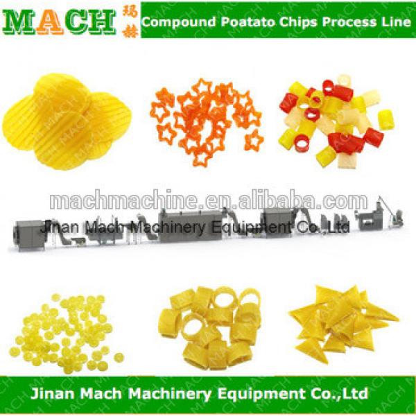 Automatic 3d Papad Snacks Pellet Snacks Cracker Making Machine Production Line #1 image