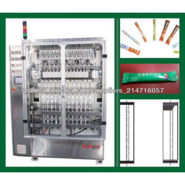 Automatic nuts /potato chips / bean /peanut / powder / food plastic bag back side sealing packing machine #1 image