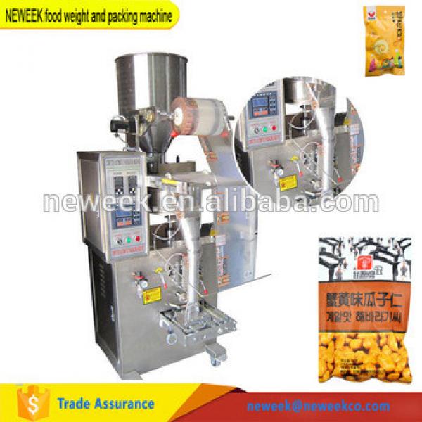 NEWEEK factory price automatic small nut snack food weight and packing machine for sale #1 image