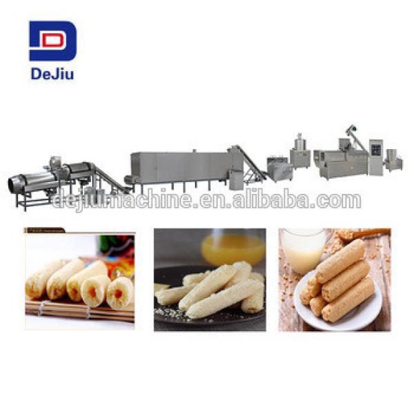 Hot sale Puff Corn Snack Production Line /Puffed core filling food machine/Food snack extruder machine #1 image