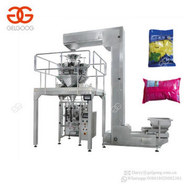 Multi Head Combination Scale Weigher Production Line Vertical Form Fill Seal Snack Food Weighing Packing Machine #1 image