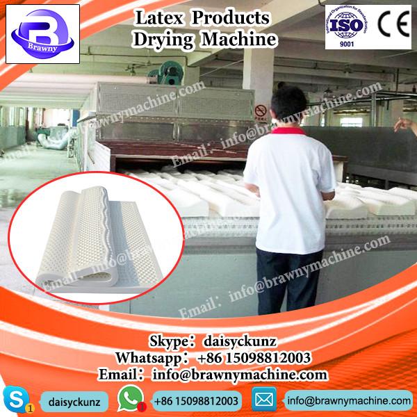 DWT-1.2-10 Dryer machine/Industrial continuous conveyor belt type microwave Latex products/ latex pillows drying equipment #1 image