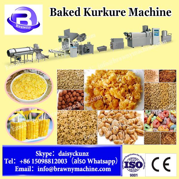 2017 hot sale China stainless steel Baked Crispy Kurkure Niknaks Cheetos Snack Coating Machine #3 image