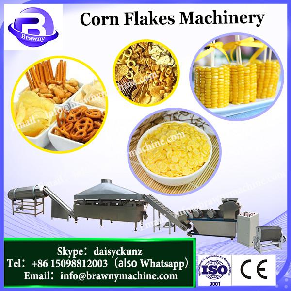 200-250kg/h Crispy Chocolate Centre Filled Cereal Pillow Flakes Making Machine #1 image